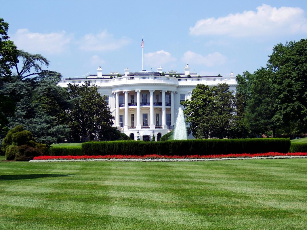 White House exterior Washington DC maritime action plan
