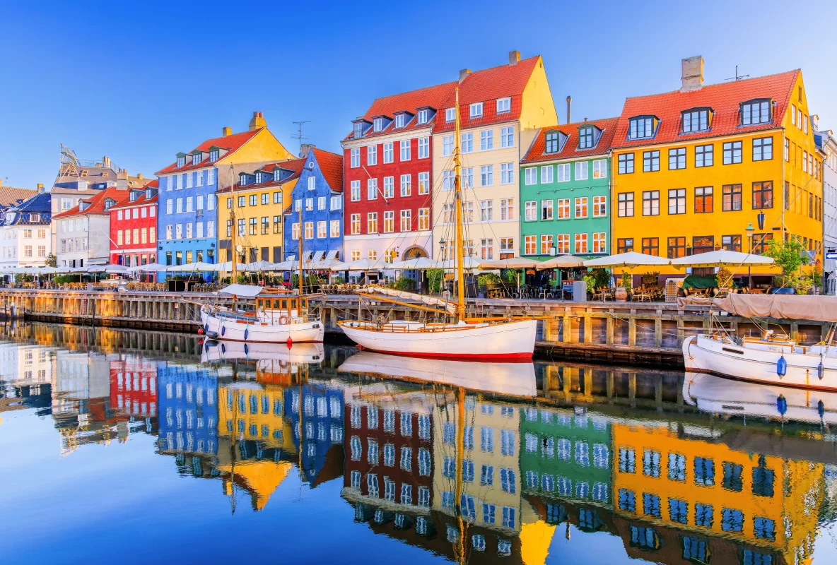 Nyhavn waterfront in Copenhagen, host city of the World Maritime Forum