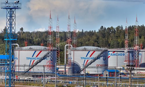 Ust-Luga oil terminal Baltic Sea Russia Transneft crude export port