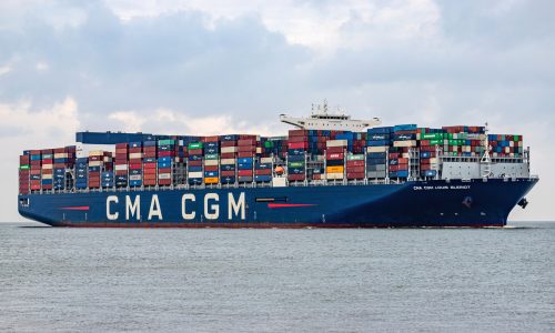 CMA CGM Louis Bleriot container ship fuel costs shipping surcharge inland transport