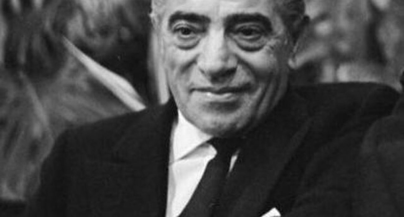 Aristotle Onassis, Greek shipowner and shipping tycoon