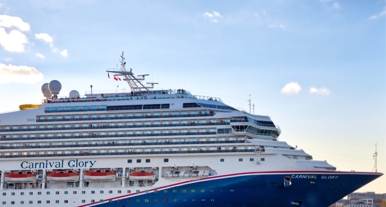 Carnival Glory cruise ship representing cruise industry facing rising fuel costs and profit pressure