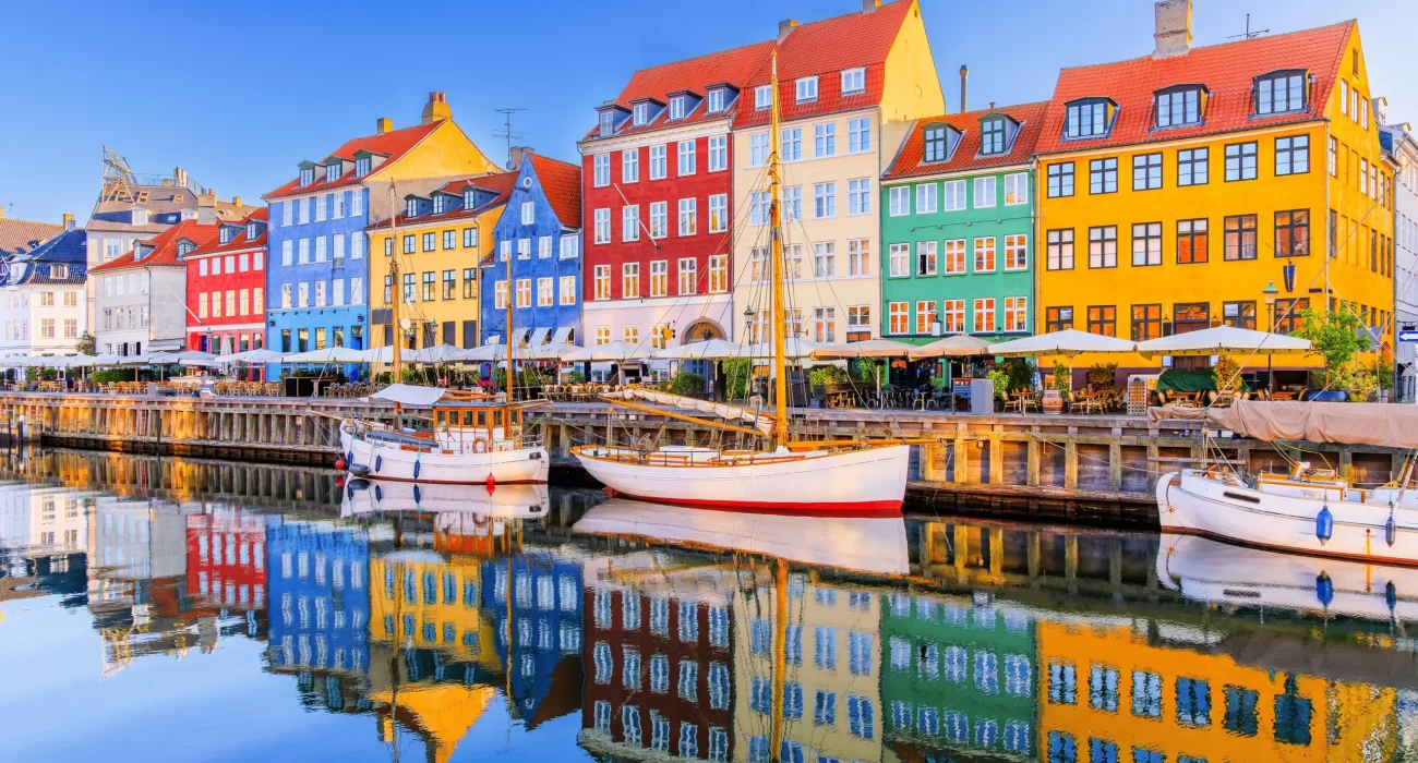 Nyhavn waterfront in Copenhagen, host city of the World Maritime Forum