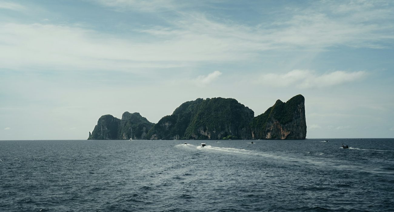 Representative maritime vessel at sea