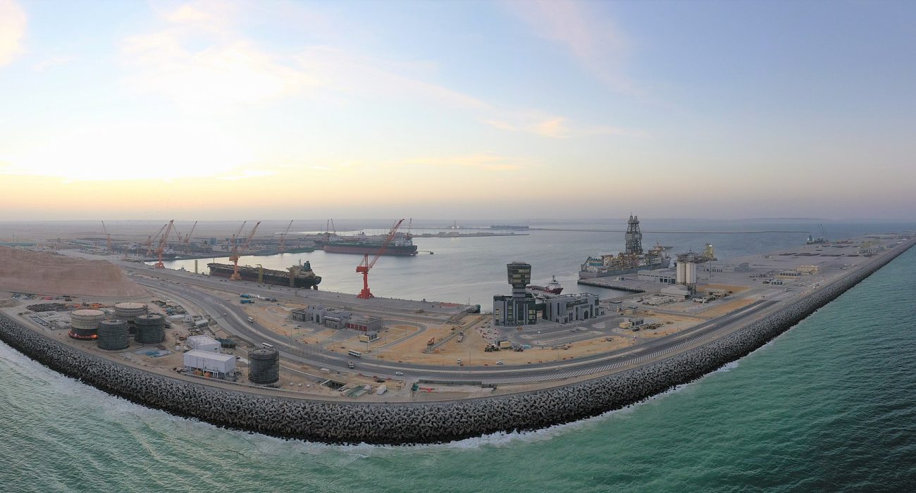 Duqm Port Oman maritime logistics hub on the Arabian Sea